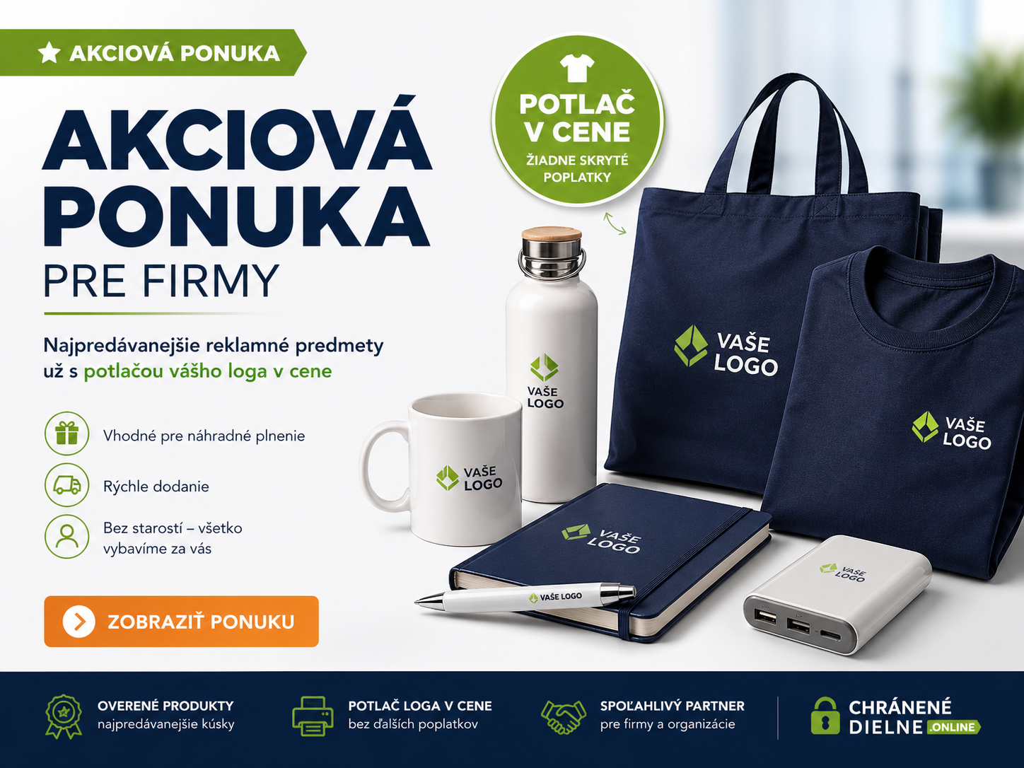 Akciová ponuka chránená dielňa